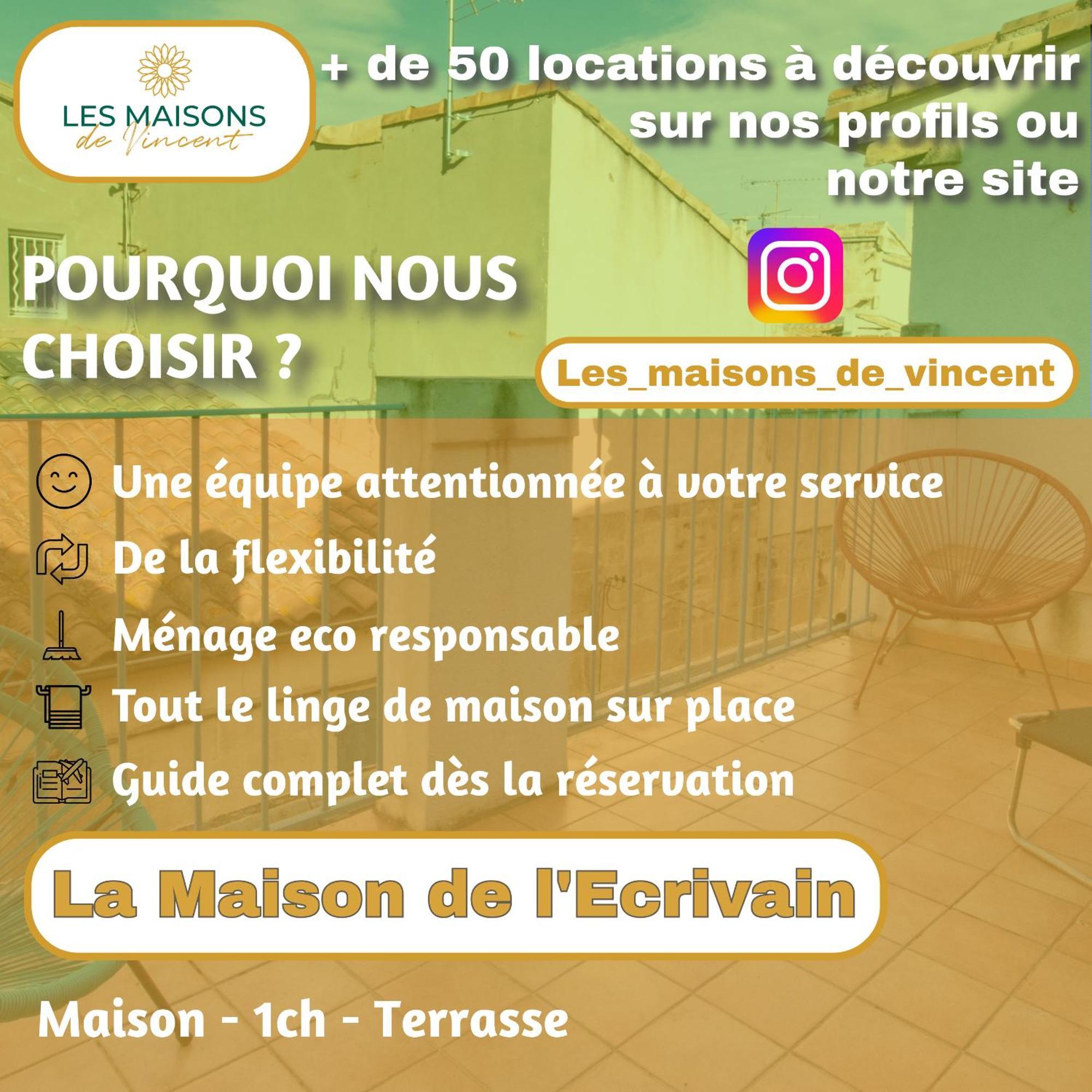 Ecrivain - Maison Avec Terrasse Arles Ngoại thất bức ảnh